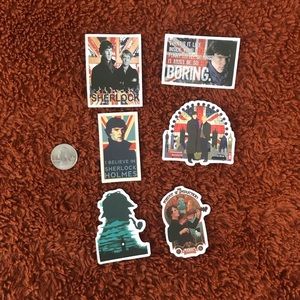 BBC Sherlock Holmes Sticker Pack
